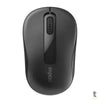 Kit  Teclado Abnt + Mouse Sem Fio 2.4 GHZ Preto Rapoo- RA001 Truedata