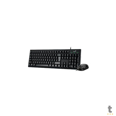 Kit Teclado E Mouse Com Fio Genius Km-100SE - 31330009404