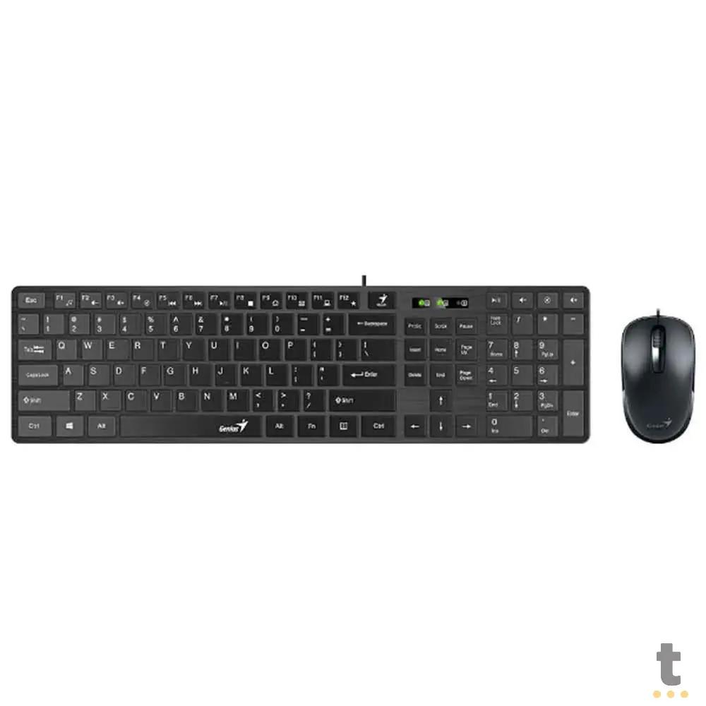 Kit Teclado E Mouse Com Fio Genius SS-C126 - 31330007408 Truedata
