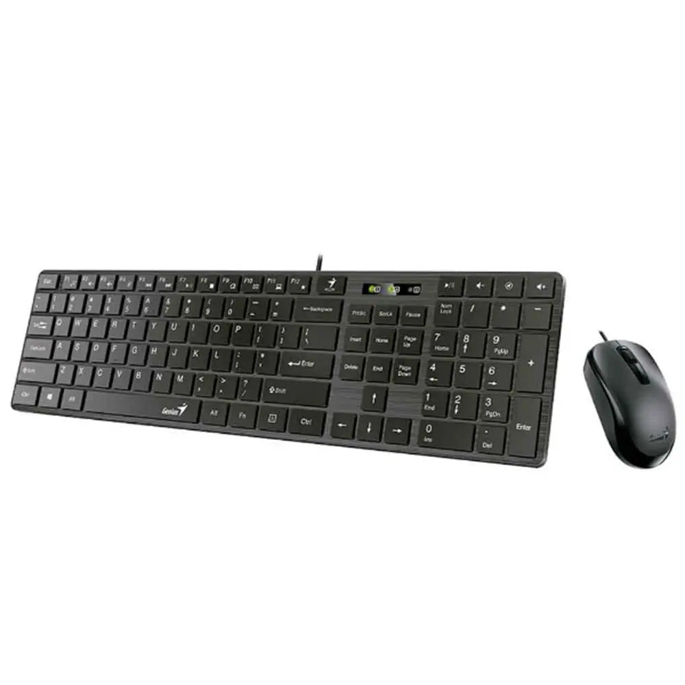 Kit Teclado E Mouse Com Fio Genius SS-C126 - 31330007408 Truedata