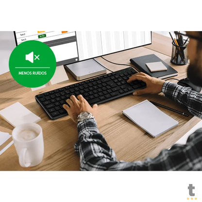 Kit Teclado E Mouse Com Fio Intelbras CCI20 - 4294100 Truedata