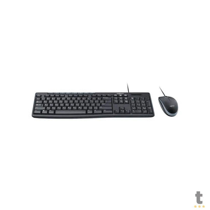 Kit Teclado E Mouse Com Fio Logitech Mk200 - 920-002718 Truedata