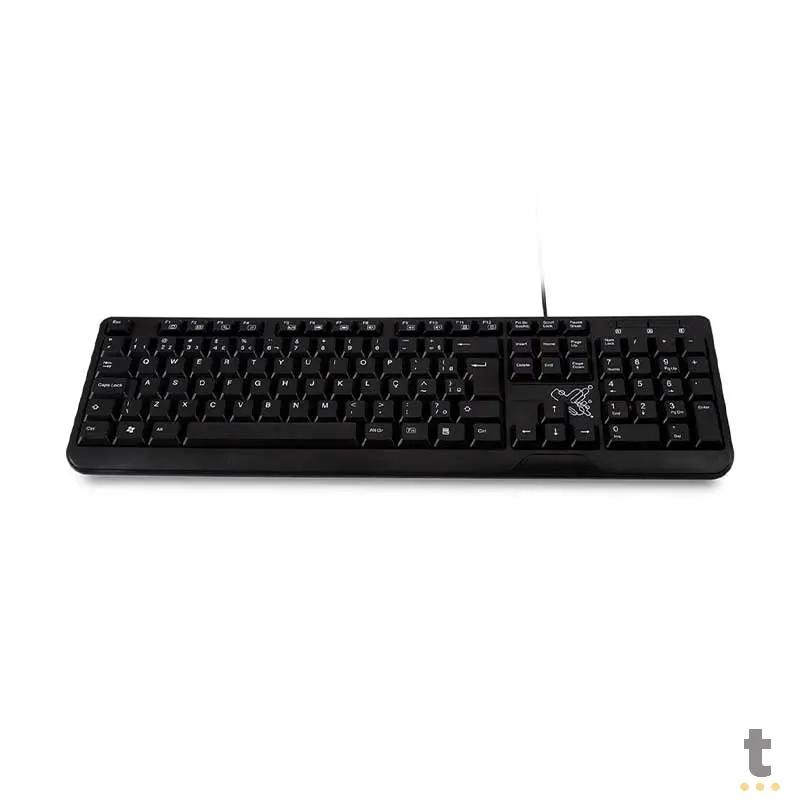Kit Teclado E Mouse Com Fio Maxprint Essential USB - 6013136 Truedata