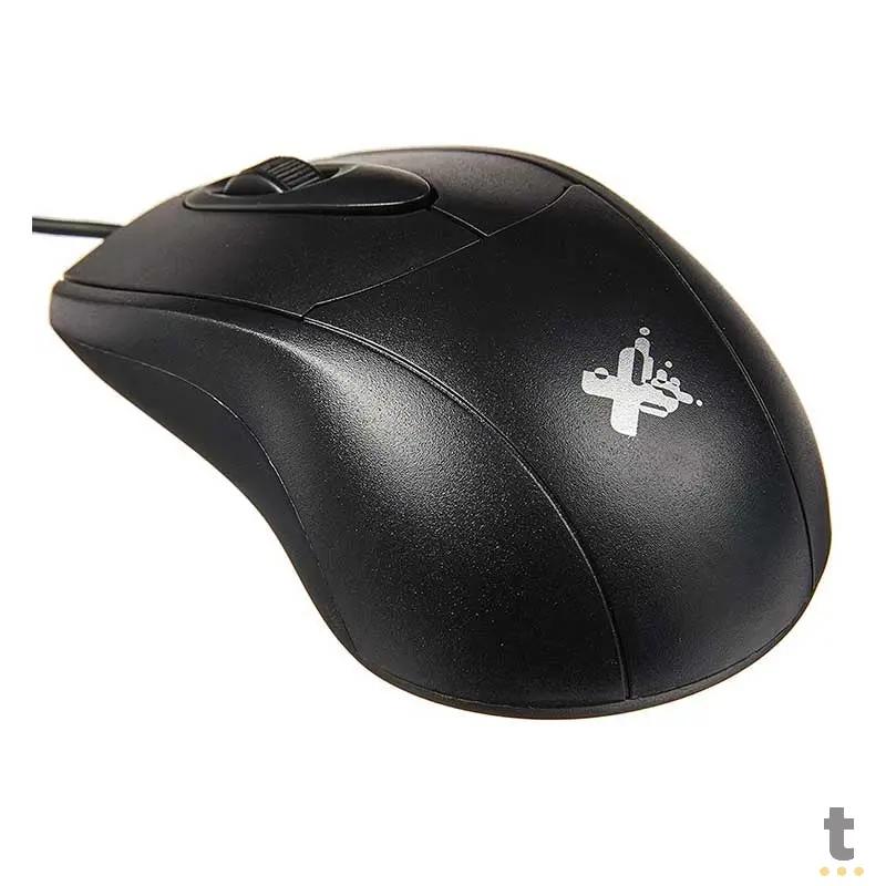 Kit Teclado E Mouse Com Fio Maxprint Essential USB - 6013136 Truedata