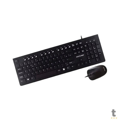 Kit Teclado E Mouse Com Fio Multilaser USB - TC240 Truedata