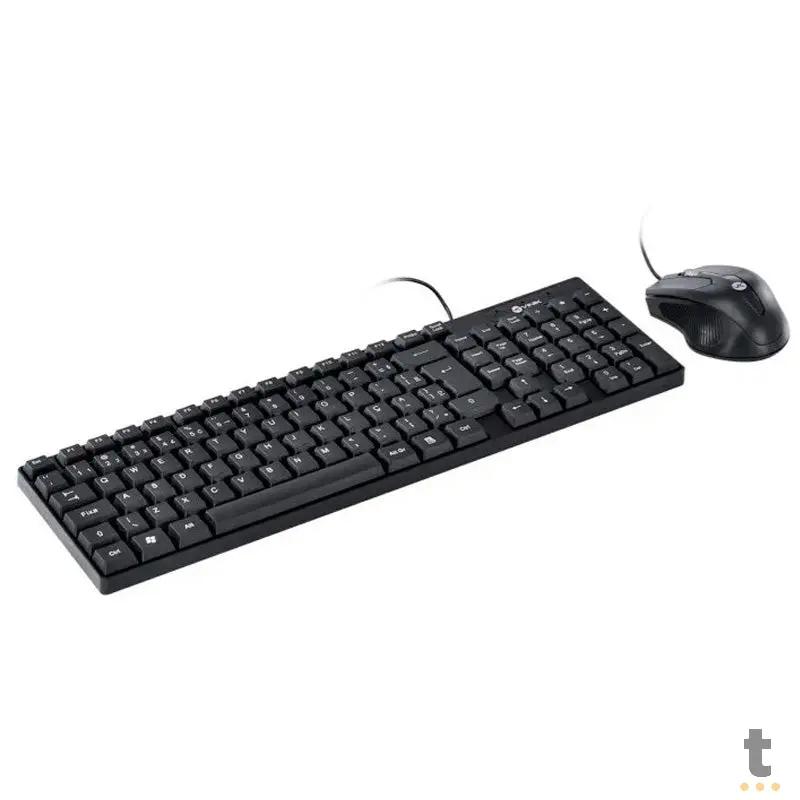 Kit Teclado E Mouse Com Fio Vinik USB - CC200 Truedata