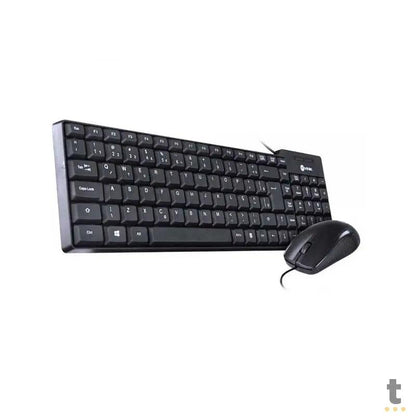 Kit Teclado E Mouse Com Fio Vinik USB - CD100 Truedata