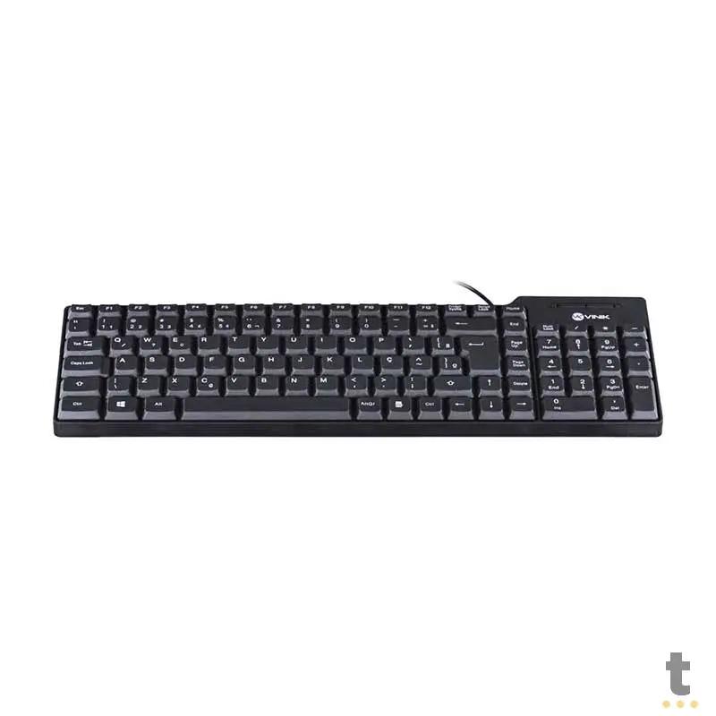 Kit Teclado E Mouse Com Fio Vinik USB - CD100 Truedata