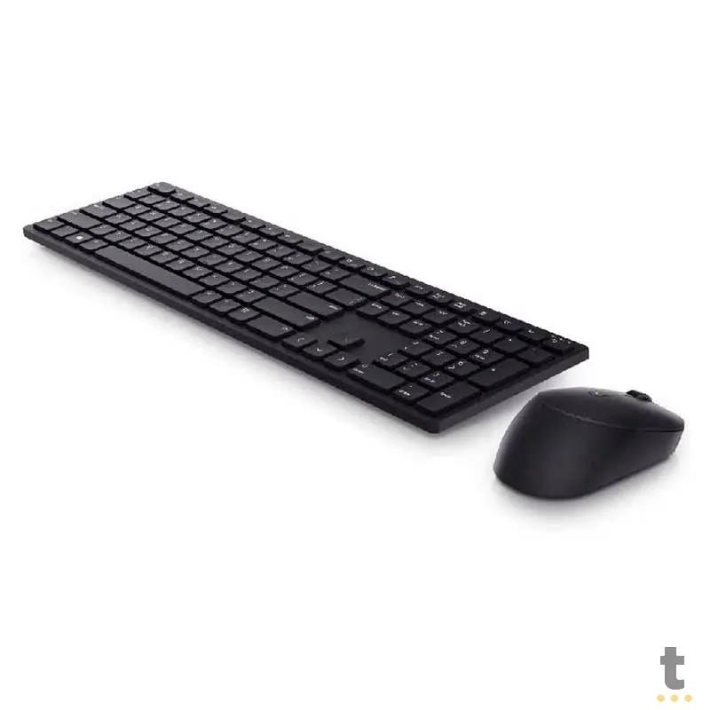 Kit Teclado E Mouse Sem Fio Dell Pro Preto - KM5221W Truedata