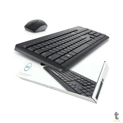 Kit Teclado E Mouse Sem Fio Dell Wireless Preto - KM3322W