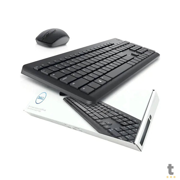 Kit Teclado E Mouse Sem Fio Dell Wireless Preto - KM3322W