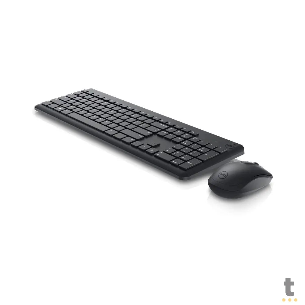 Kit Teclado E Mouse Sem Fio Dell Wireless Preto - KM3322W Truedata