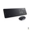 Kit Teclado E Mouse Sem Fio Dell Wireless Preto - KM3322W Truedata