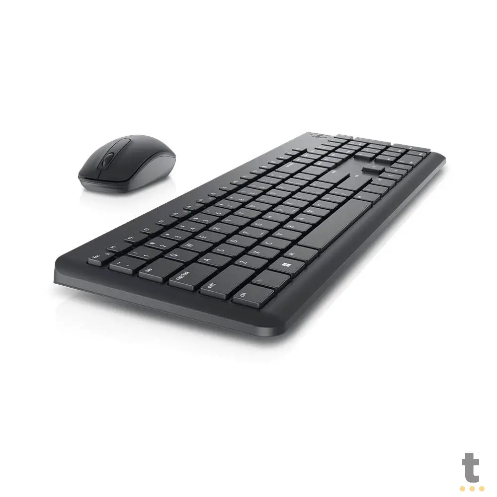 Kit Teclado E Mouse Sem Fio Dell Wireless Preto - KM3322W Truedata