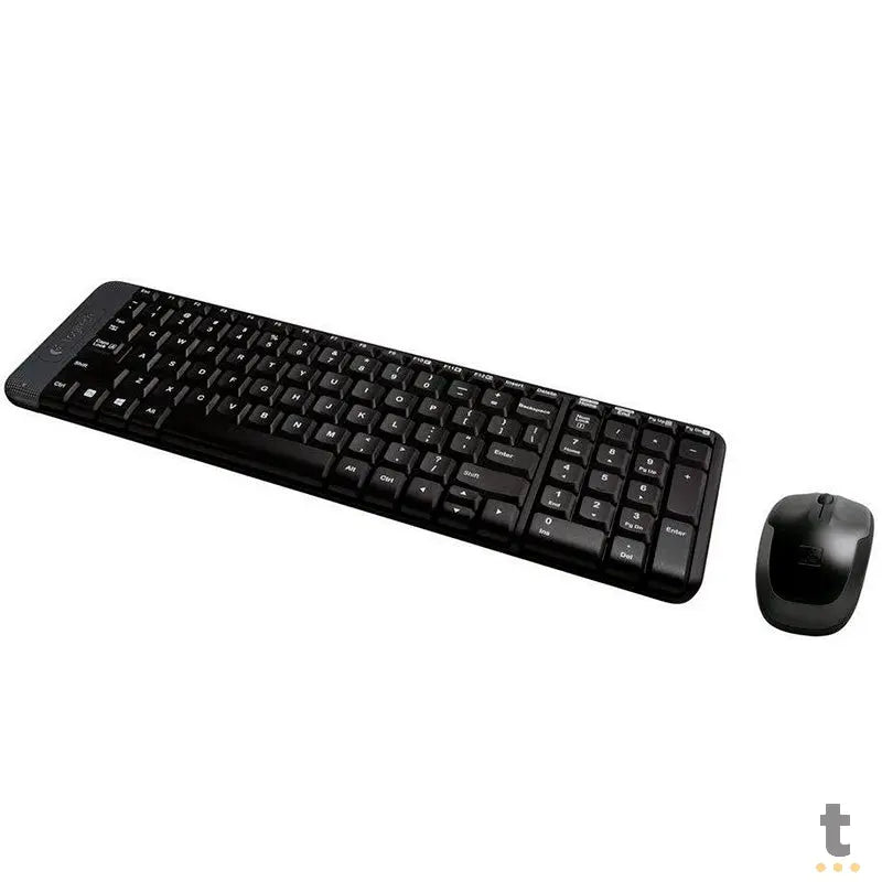 Kit Teclado E Mouse Sem Fio Logitech Mk220 - 920-004431 Truedata
