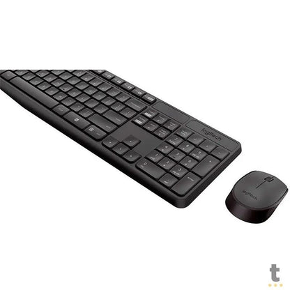 Kit Teclado E Mouse Sem Fio Logitech Mk235 - 920-007903 Truedata