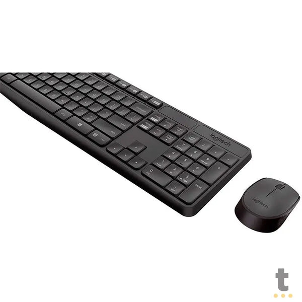 Kit Teclado E Mouse Sem Fio Logitech Mk235 - 920-007903