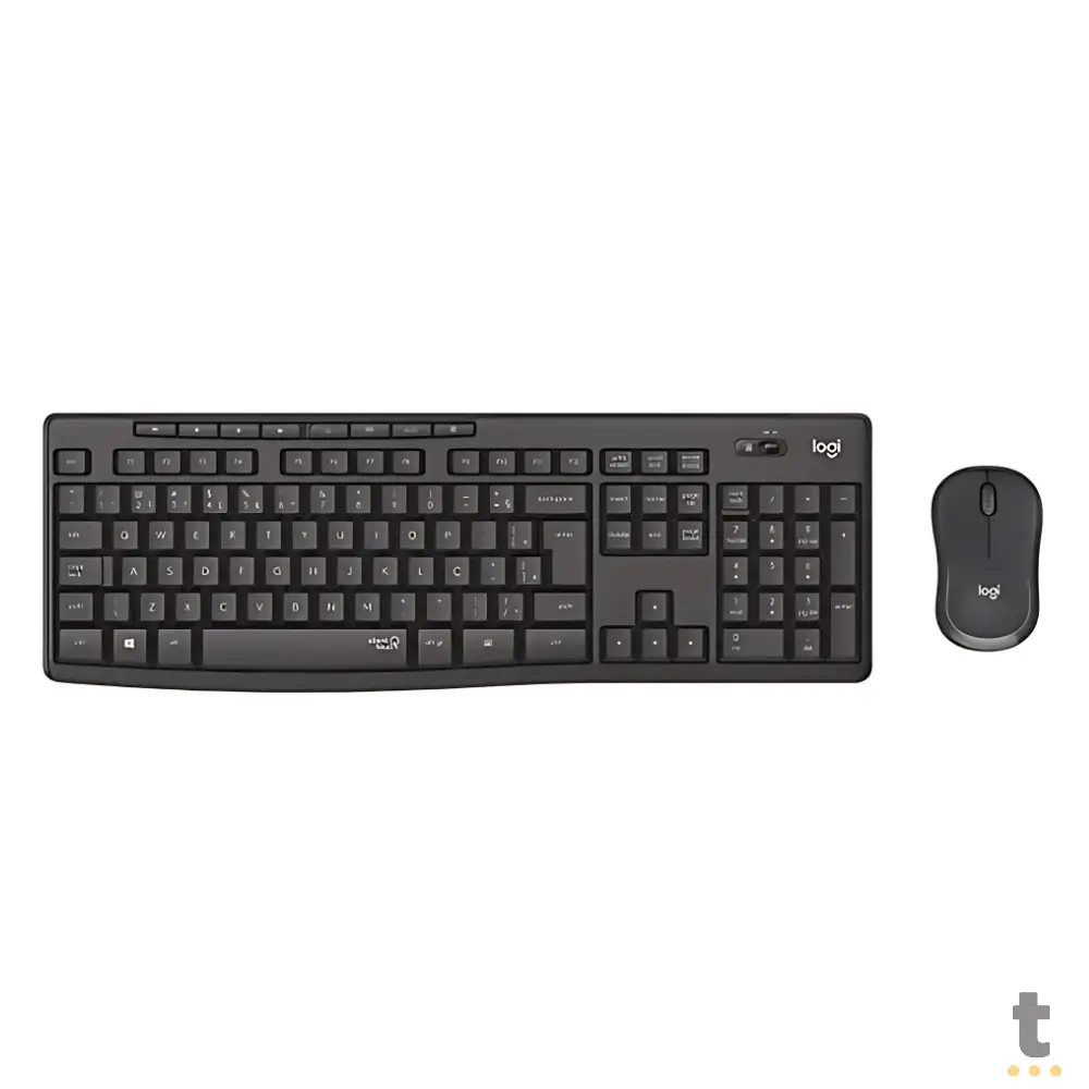 Kit Teclado E Mouse Sem Fio Logitech Mk295 Silent - 920-009793 Truedata