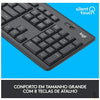 Kit Teclado E Mouse Sem Fio Logitech Mk295 Silent - 920-009793 Truedata