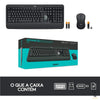 Kit Teclado E Mouse Sem Fio Logitech Mk540 - 920-008674 Truedata