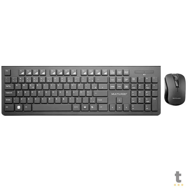 Kit Teclado E Mouse Sem Fio Multilaser Tc212