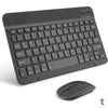 Kit Teclado E Mouse Sem Fio aGold Conexão BT Preto - TCD-03 Truedata