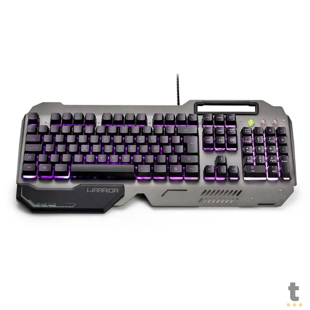 Kit Teclado e Mouse Gamer USB Ragnar Keon Warrior Preto - TC223 Truedata