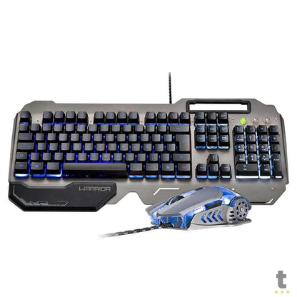 Kit Teclado e Mouse Gamer USB Ragnar Keon Warrior Preto - TC223 Truedata