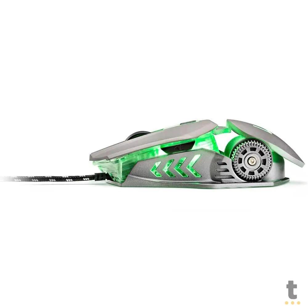 Kit Teclado e Mouse Gamer USB Ragnar Keon Warrior Preto - TC223 Truedata