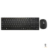 Kit Teclado e Mouse Sem Fio Multilaser 2.4Ghz Multimidia Preto - TC202 Truedata