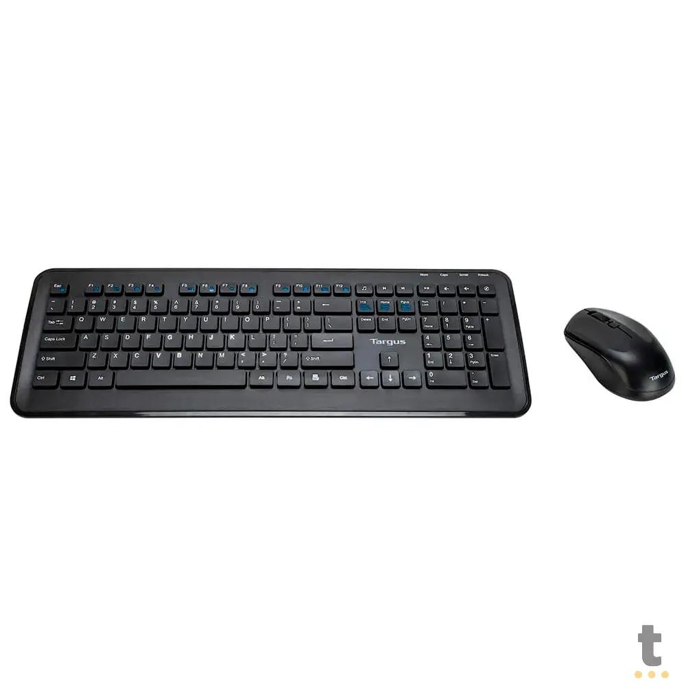 Kit  Teclado e Mouse Sem Fio Preto Targus - KM610 Truedata