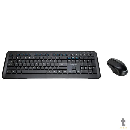 Kit  Teclado e Mouse Sem Fio Preto Targus - KM610 Truedata