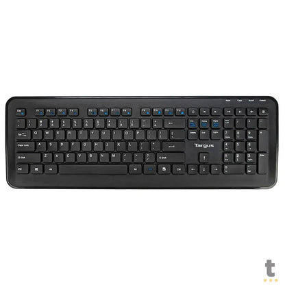Kit  Teclado e Mouse Sem Fio Preto Targus - KM610 Truedata