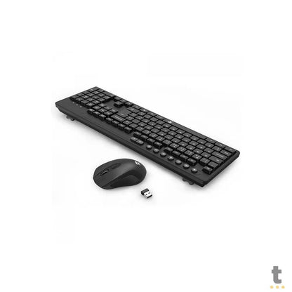 Kit Teclado e Mouse Som Fio Wireless Redragon R Office Preto - BS-7094 Truedata