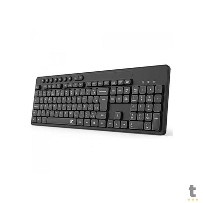 Kit Teclado e Mouse Som Fio Wireless Redragon R Office Preto - BS-7094 Truedata