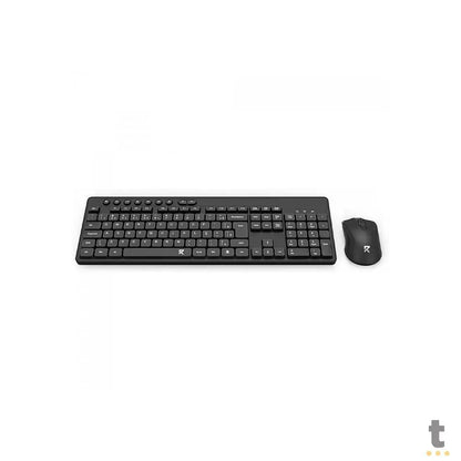 Kit Teclado e Mouse Som Fio Wireless Redragon R Office Preto - BS-7094 Truedata