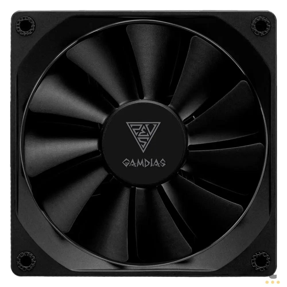 Kit c/ 3 Cooler Fan ARGB para Gabinete Gamdias Aeolus C/ Controlador 08 Pinos 120mm - AEOLUS M3-1203R Truedata