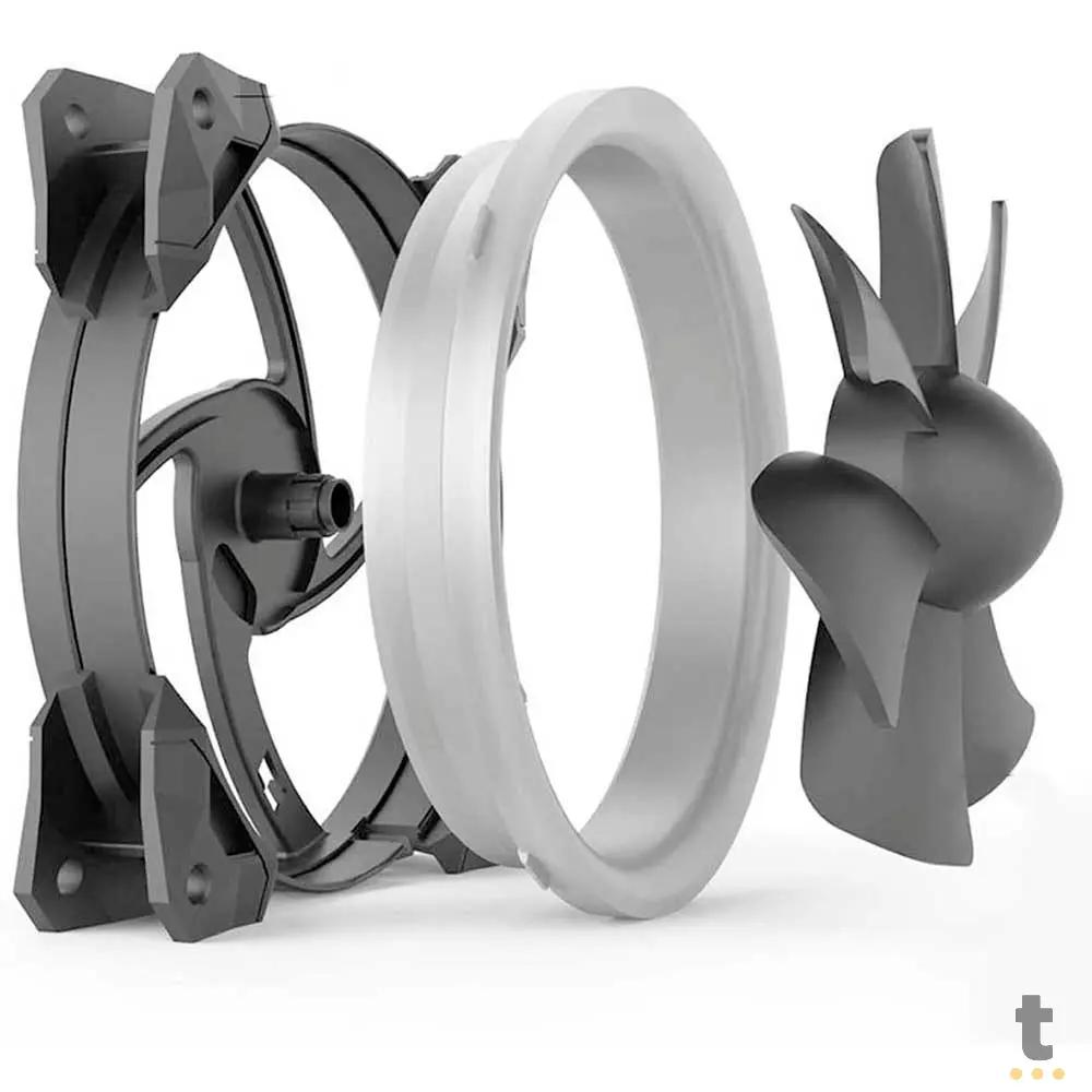 Kit c/ 3 Cooler Fan para Gabinete Redragon RGB 120mm - GC-F008 Truedata