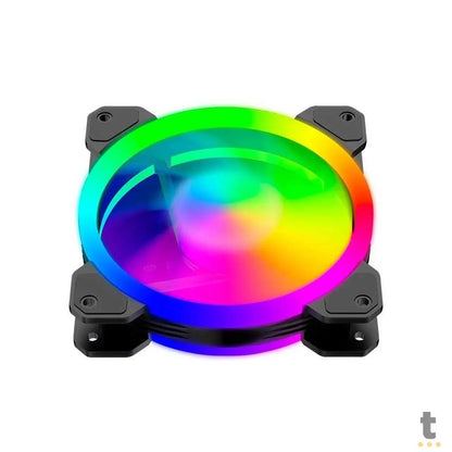 Kit c/ 3 Cooler Fan para Gabinete T-Dagger RGB 120mm - T-TGF513 Truedata