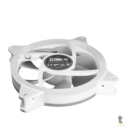 Kit c/ 4 Cooler Fan para Gabinete Gamdias Aeolus RGB 120mm Branco - M2-1204R WH Truedata