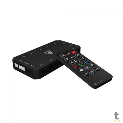 Kit c/ 4 Cooler Fan para Gabinete Gamdias Aeolus RGB 120mm C/ Fita Led e Controladora - M2-1204R ELITE Truedata