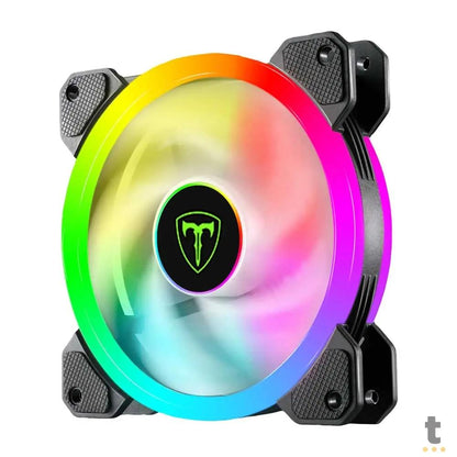 Kit c/ 5 Cooler Fan para Gabinete T-Dagger RGB 120mm - T-TGF515 Truedata