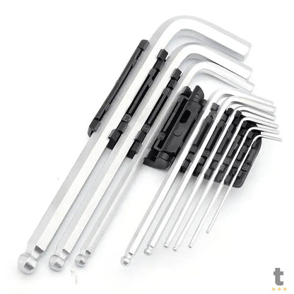 Kit de Chaves Hexagonais Allen Bomvink com 9 Peças - BOM-3201 Truedata