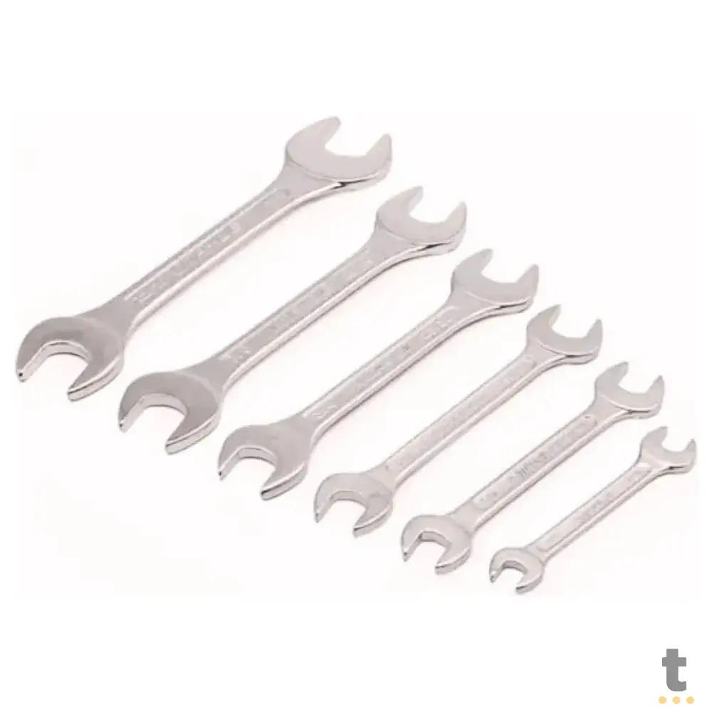 Kit de Chaves de Boca Cruzada 06 Peças It-Blue - LE-1925 Truedata