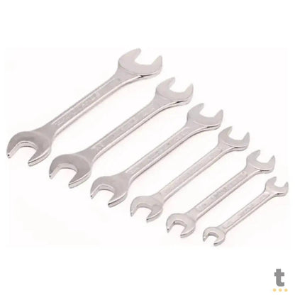 Kit de Chaves de Boca Cruzada 06 Peças It-Blue - LE-1925 Truedata