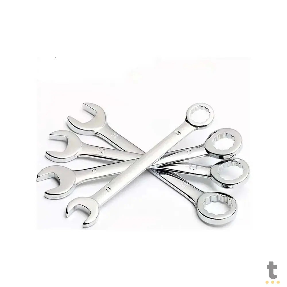 Kit de Chaves de Boca Cruzada 10 Peças MIK - BS-10PC Truedata