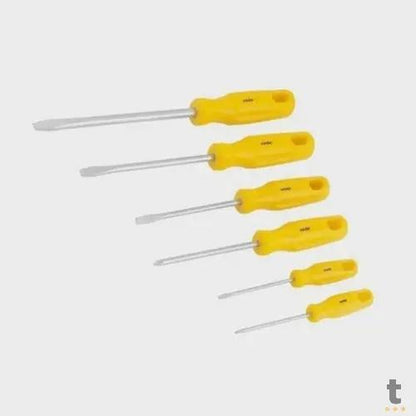 Kit de Chaves de Fenda E Phillips com 6 Peças Vonder - 81273 Truedata