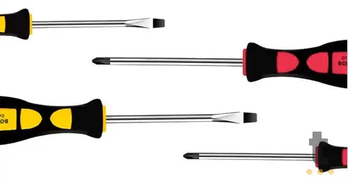 Kit de Chaves de Fenda e Philips Bomder 4 Peças - BOM-3111 Truedata