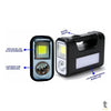 Kit de Energia Solar C/ Placa / Lanterna / Carregador USB e Lampadas Led - GDPLUS GD-8017 COB Truedata