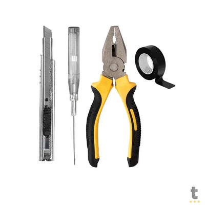 Kit de Ferramentas Basicas 4 Peças Leon - GJ-023